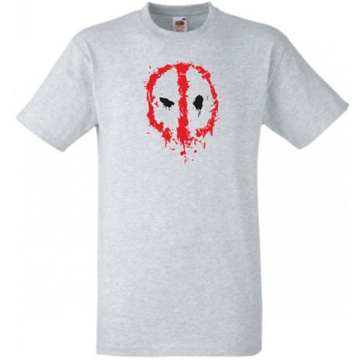 Hősök minima Deadpool stilus férfi rövid ujjú póló