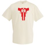 Hősök minima Deadpool stílus férfi rövid ujjú póló