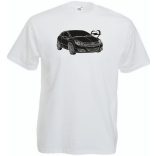 Auto fan Opel Astra minima férfi rövid ujjú póló