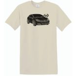 Auto fan Opel Astra minima férfi rövid ujjú póló