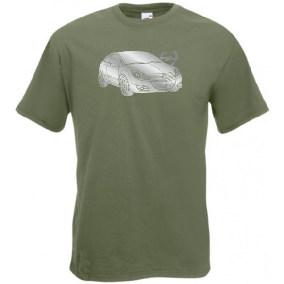 Auto fan Opel Astra minima férfi rövid ujjú póló