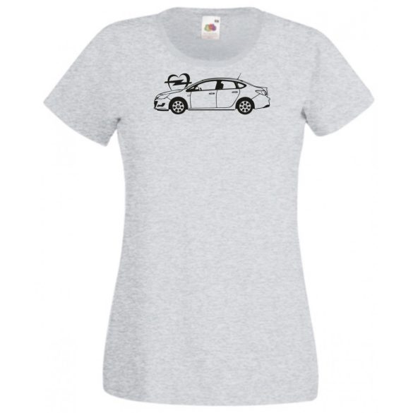 Auto fan Opel Astra Sedan minima női rövid ujjú póló