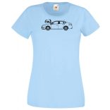 Auto fan Opel Astra Sedan minima női rövid ujjú póló