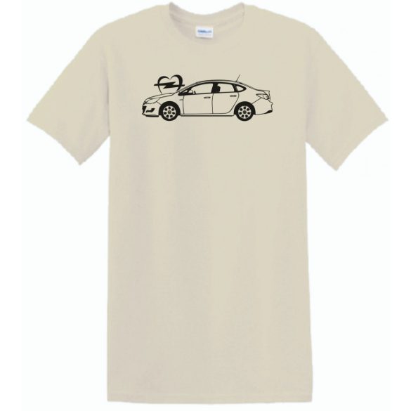 Auto fan Opel Astra Sedan minima férfi rövid ujjú póló