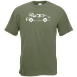 Auto fan Opel Astra Sedan minima férfi rövid ujjú póló