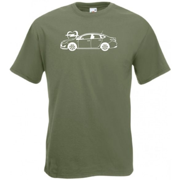 Auto fan Opel Astra Sedan minima férfi rövid ujjú póló