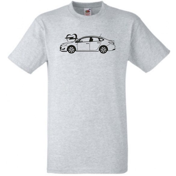 Auto fan Opel Astra Sedan minima férfi rövid ujjú póló