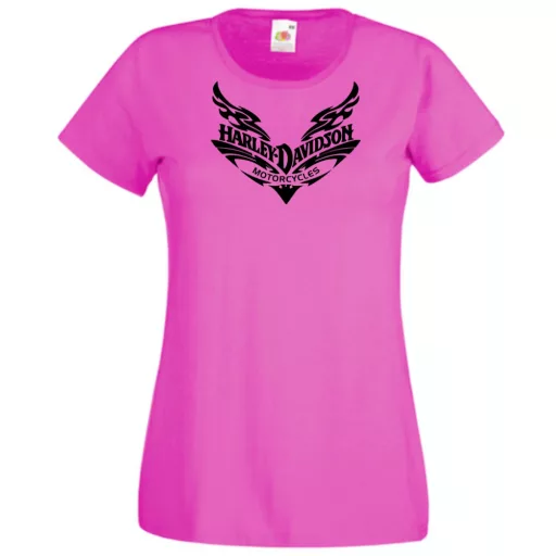 Motor fan Harley női rövid ujjú póló