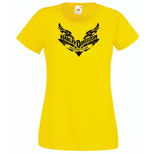 Motor fan Harley női rövid ujjú póló