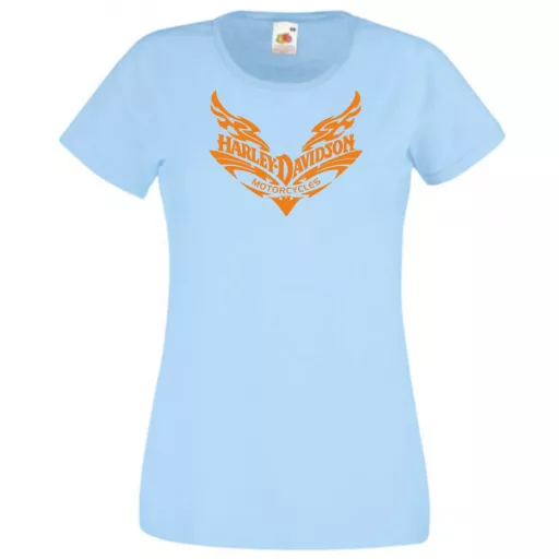 Motor fan Harley női rövid ujjú póló