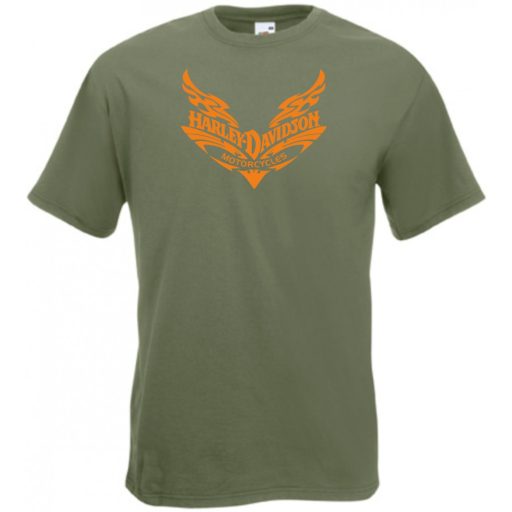 Motor fan Harley férfi rövid ujjú póló