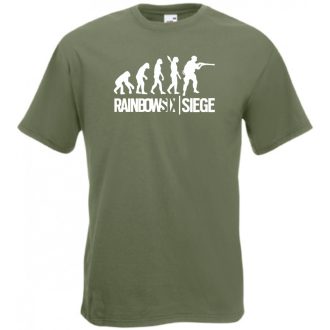   Harci játékok - RainbowSix Siege férfi rövid ujjú póló