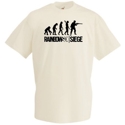 Harci játékok - RainbowSix Siege férfi rövid ujjú póló