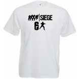 Harci játékok - RainbowSix Siege férfi rövid ujjú póló