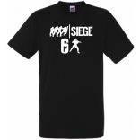 Harci játékok - RainbowSix Siege férfi rövid ujjú póló