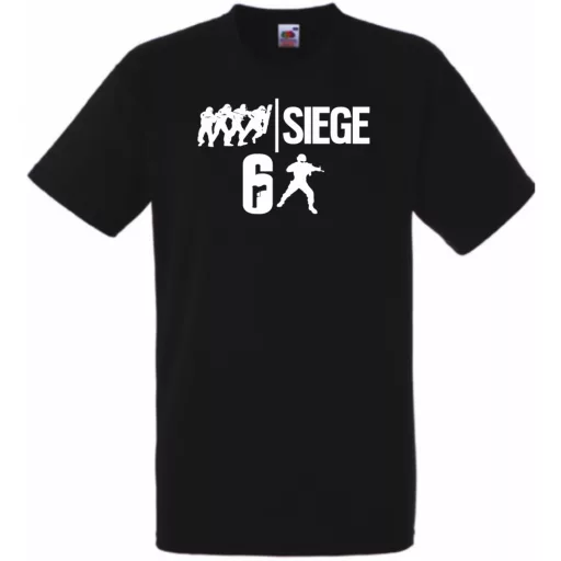 Harci játékok - RainbowSix Siege férfi rövid ujjú póló