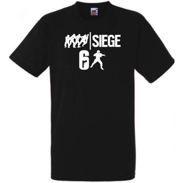 Harci játékok - RainbowSix Siege férfi rövid ujjú póló