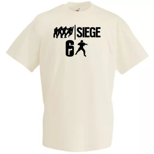 Harci játékok - RainbowSix Siege férfi rövid ujjú póló