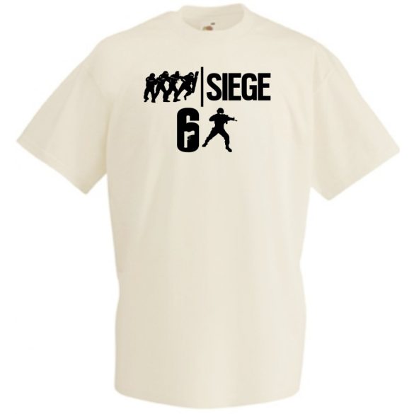 Harci játékok - RainbowSix Siege férfi rövid ujjú póló