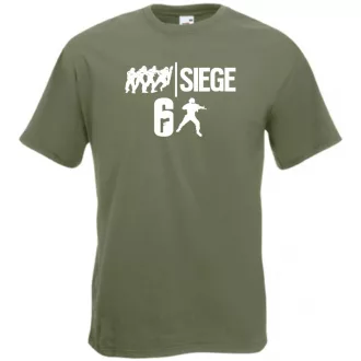   Harci játékok - RainbowSix Siege férfi rövid ujjú póló