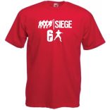 Harci játékok - RainbowSix Siege férfi rövid ujjú póló