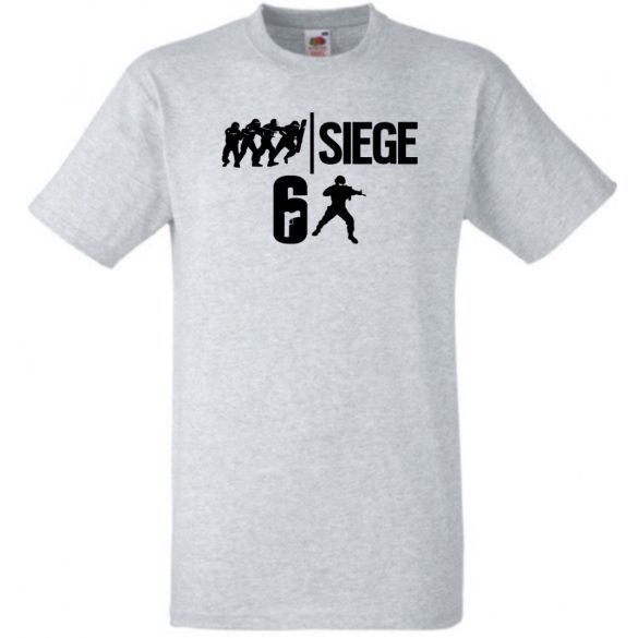 Harci játékok - RainbowSix Siege férfi rövid ujjú póló