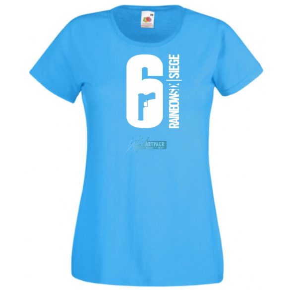 Harci játékok - RainbowSix Siege női rövid ujjú póló