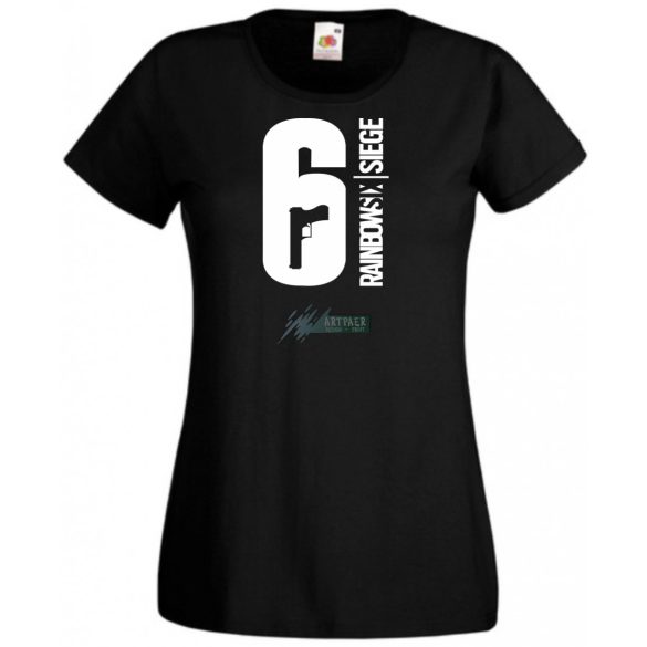 Harci játékok - RainbowSix Siege női rövid ujjú póló