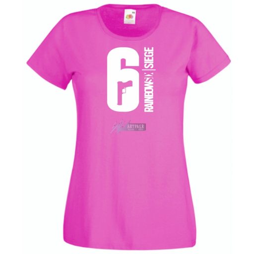 Harci játékok - RainbowSix Siege női rövid ujjú póló