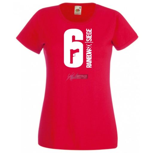 Harci játékok - RainbowSix Siege női rövid ujjú póló