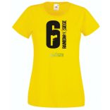 Harci játékok - RainbowSix Siege női rövid ujjú póló