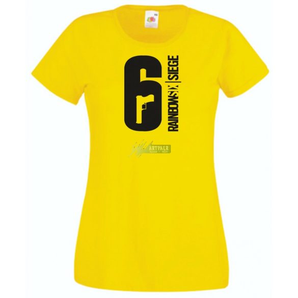 Harci játékok - RainbowSix Siege női rövid ujjú póló