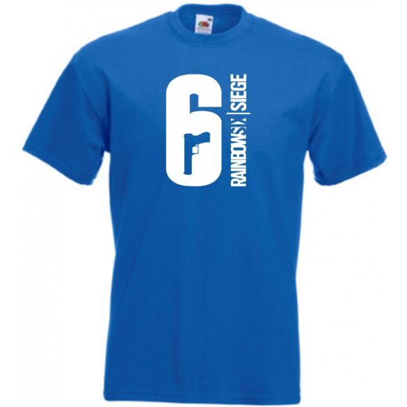 Harci játékok - RainbowSix Siege férfi rövid ujjú póló