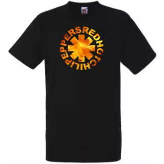   Lángoló piros csípős paprika RHCP férfi rövid ujjú póló