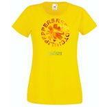 Lángoló piros csípős paprika RHCP női rövid ujjú póló