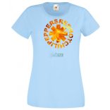 Lángoló piros csípős paprika RHCP női rövid ujjú póló