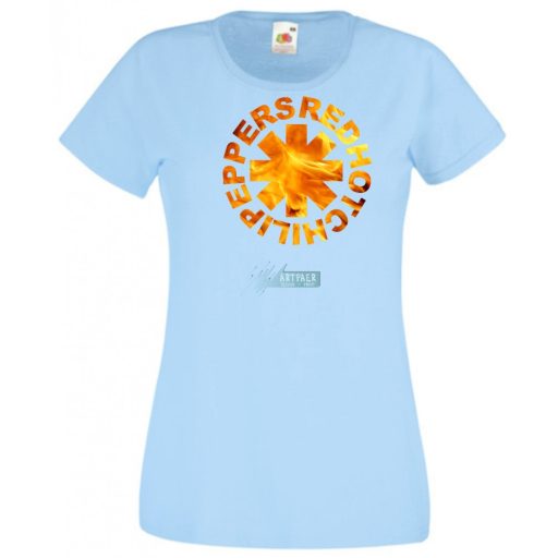 Lángoló piros csípős paprika RHCP női rövid ujjú póló