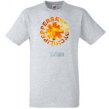 Lángoló piros csípős paprika RHCP férfi rövid ujjú póló