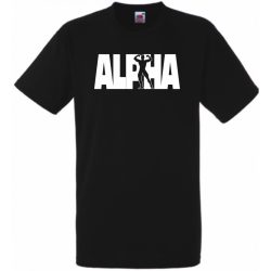 Alpha - Alfa - Falkavezér férfi rövid ujjú póló