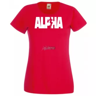 Alpha - Alfa - Falkavezér női rövid ujjú póló