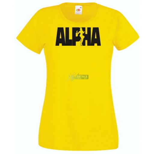 Alpha - Alfa - Falkavezér női rövid ujjú póló