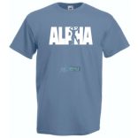 Alpha - Alfa - Falkavezér férfi rövid ujjú póló