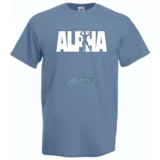 Alpha - Alfa - Falkavezér férfi rövid ujjú póló