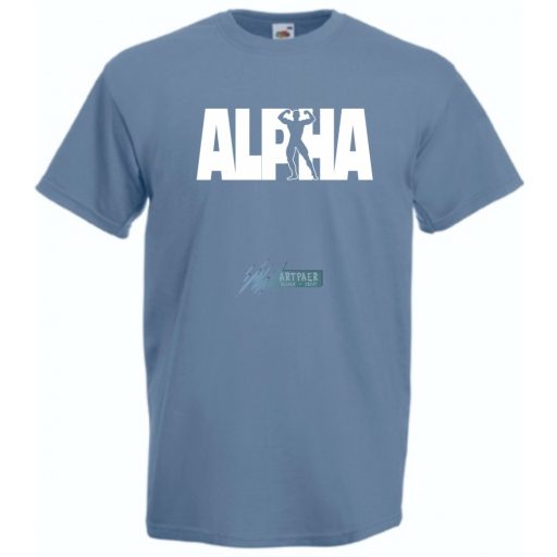 Alpha - Alfa - Falkavezér férfi rövid ujjú póló