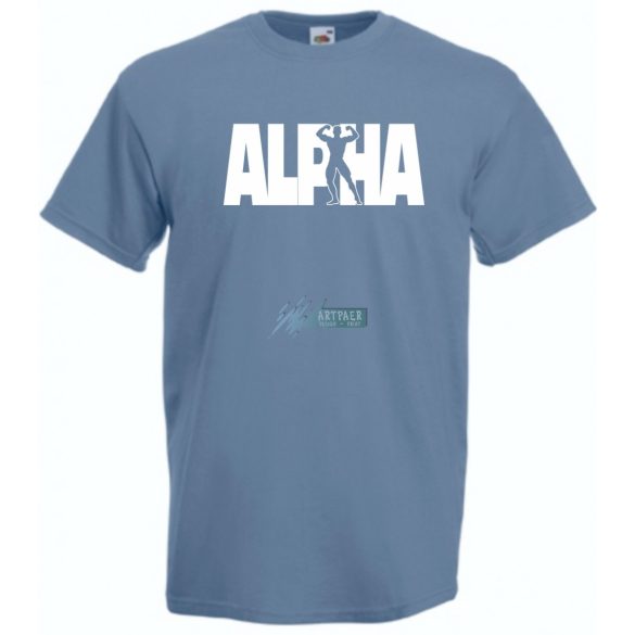 Alpha - Alfa - Falkavezér férfi rövid ujjú póló