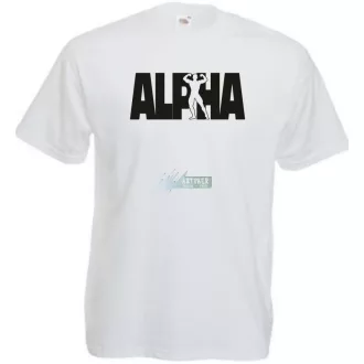 Alpha - Alfa - Falkavezér férfi rövid ujjú póló