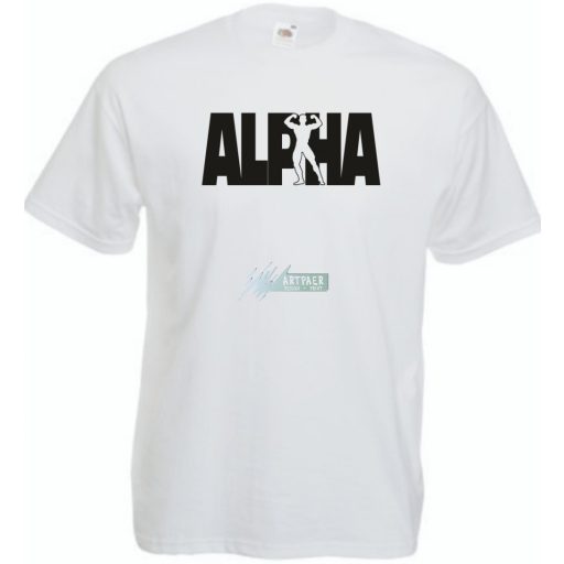 Alpha - Alfa - Falkavezér férfi rövid ujjú póló