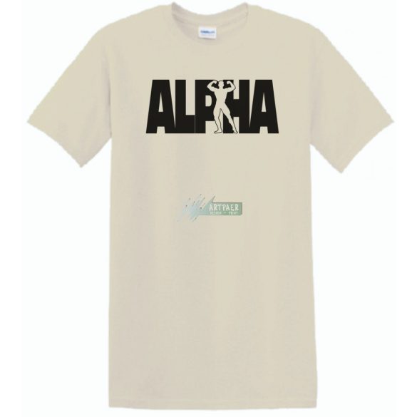 Alpha - Alfa - Falkavezér férfi rövid ujjú póló