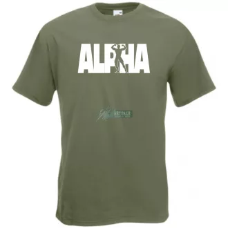 Alpha - Alfa - Falkavezér férfi rövid ujjú póló