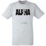 Alpha - Alfa - Falkavezér férfi rövid ujjú póló